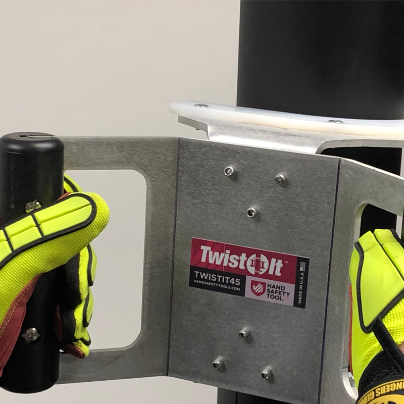 TwistIt® Hands Free Safety Tool - The Hand Safety Tool Company
